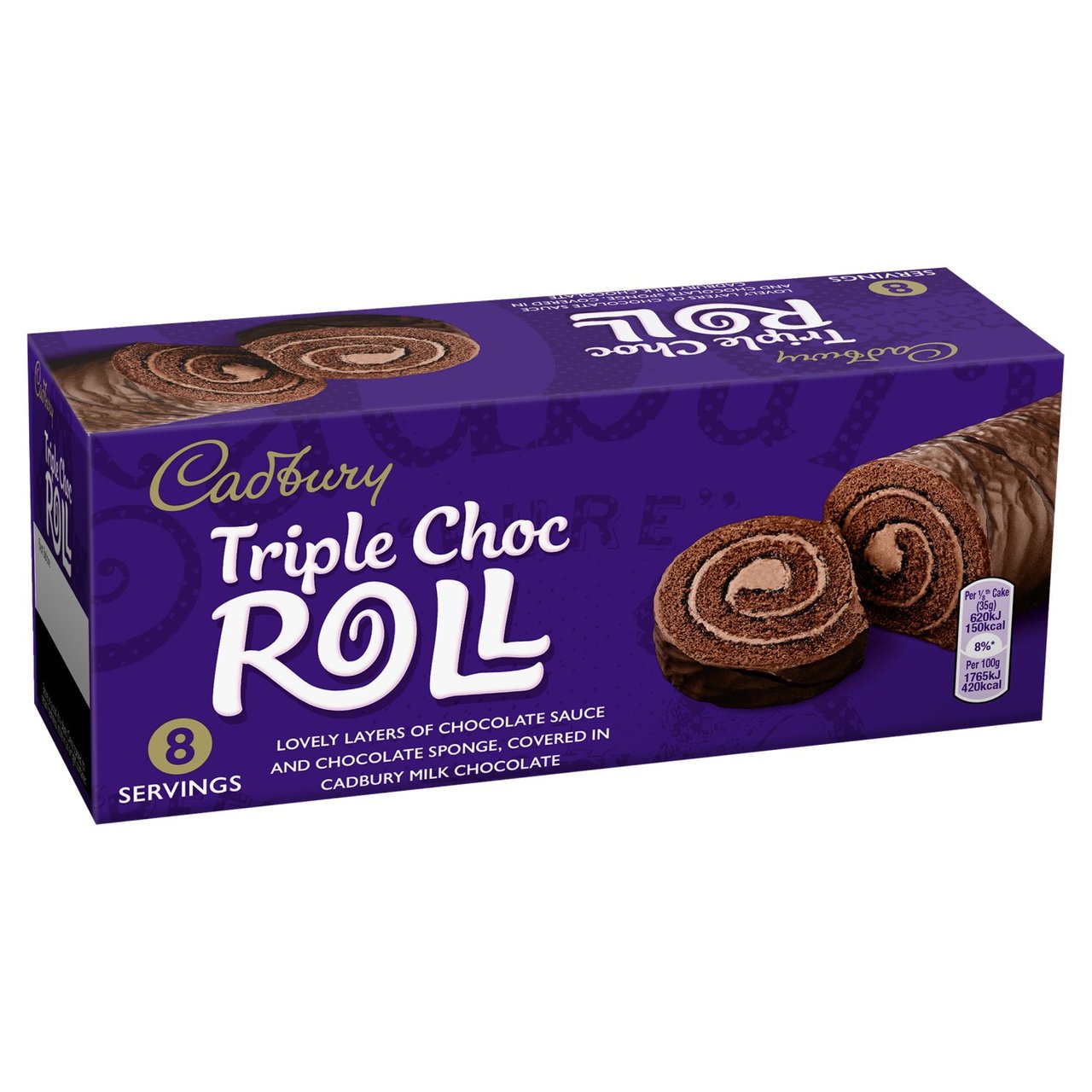 Cadbury Triple Choc Roll