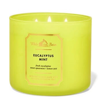 Bath & Body works Eucalyptus Mint 3-Wick Candle