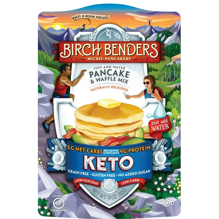 Birch Benders Keto Original Pancake & Waffle Mix, 10 oz