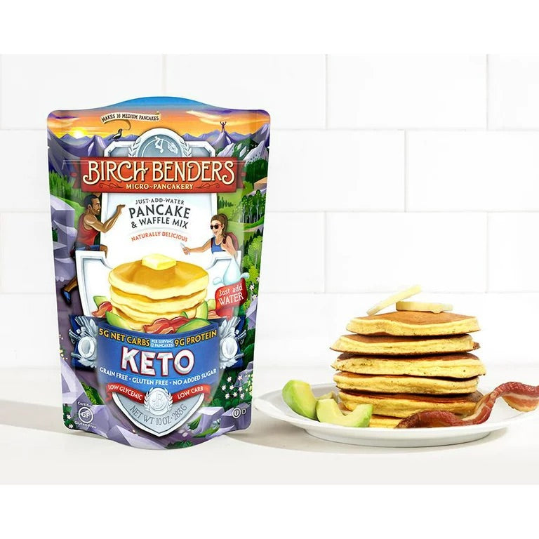 Birch Benders Keto Original Pancake & Waffle Mix, 10 oz