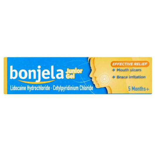 Bonjela Junior Gel for Mouth Ulcers & Brace Irritation 15g