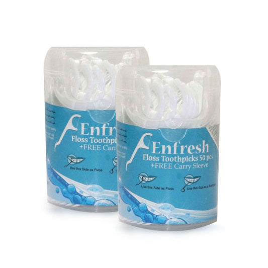 Enfresh floss toothpicks 50ct