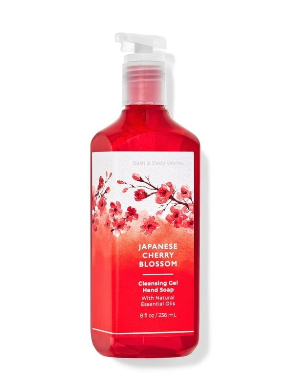 Bath & Body works Japanese Cherry Blossom Cleansing Gel Hand Soap