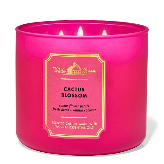 Bath & Body works Cactus Blossom 3 wick candle