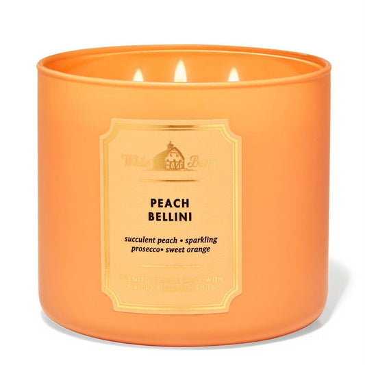 Bath & Body works Peach Bellini 3 wick candle
