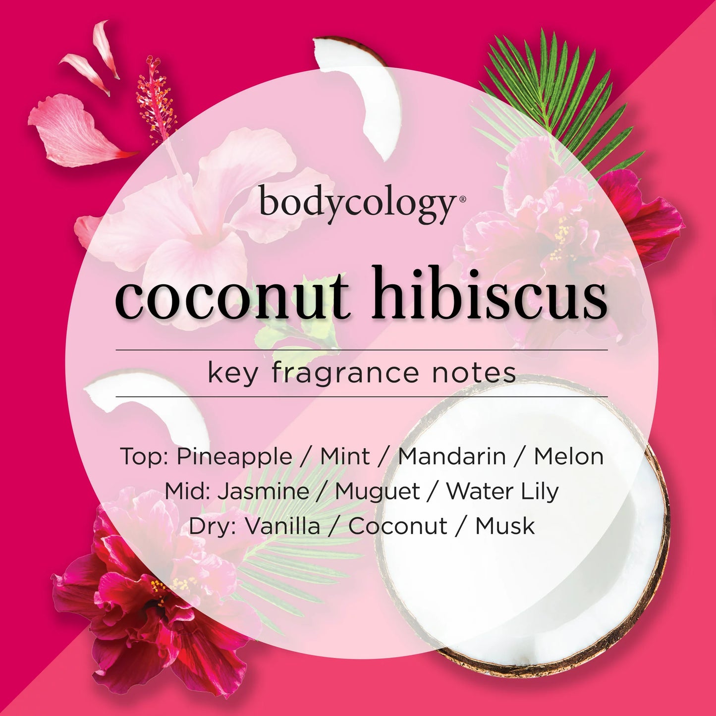 Bodycology Bath Fizzies, Coconut Hibiscus, 2.1 oz - 8 count