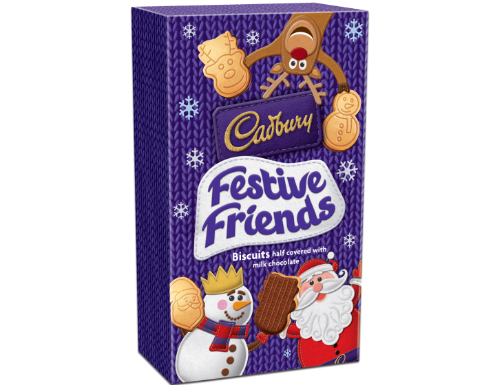 Cadbury Festive Friends Biscuits Skip to the beginning of the images gallery 56% OFF CADBURY FESTIVE FRIENDS BISCUITS 150G