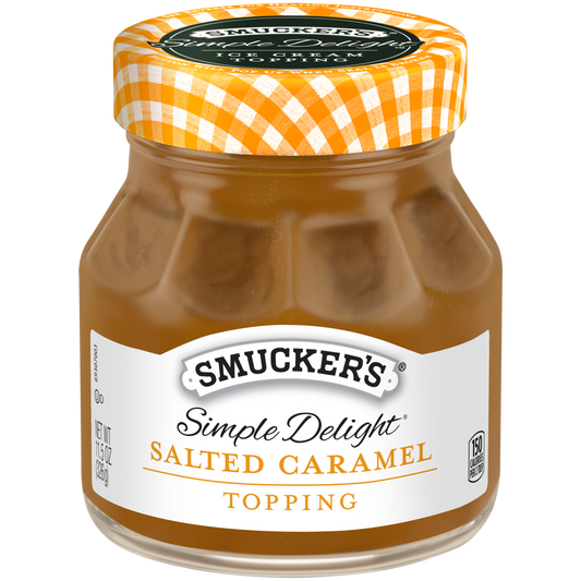 SIMPLE DELIGHT® SALTED CARAMEL TOPPING